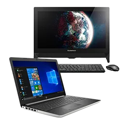 PC de bureau et portable